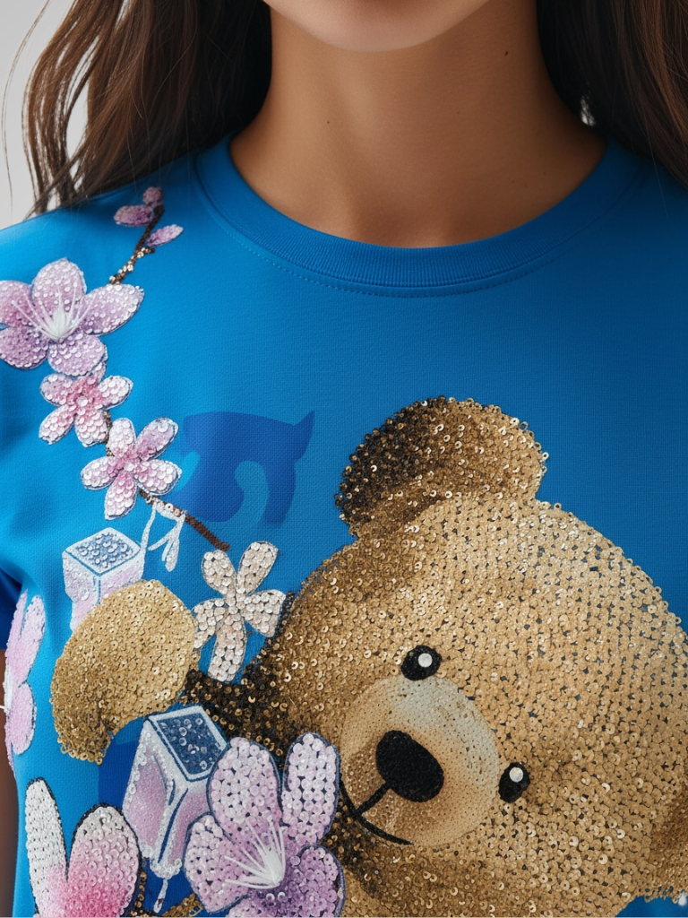Short Sleeve – Bloom Bear – view 3