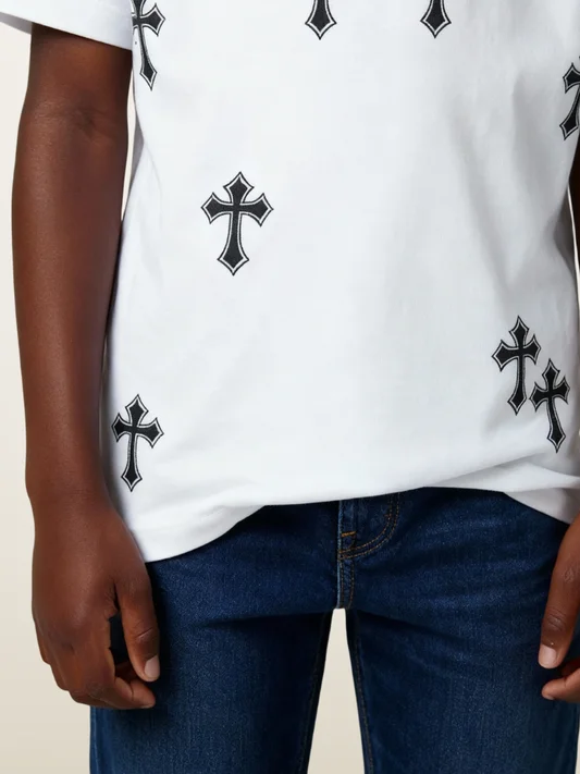 Short Sleeve – Cross Fade – back view