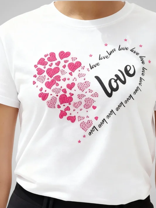 Short Sleeve – Eternal Rose – back view
