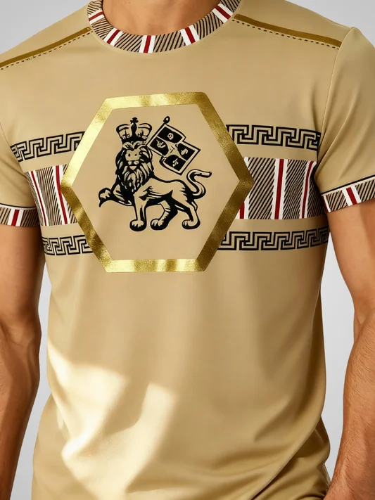 Short Sleeve – Golden Crest – back view