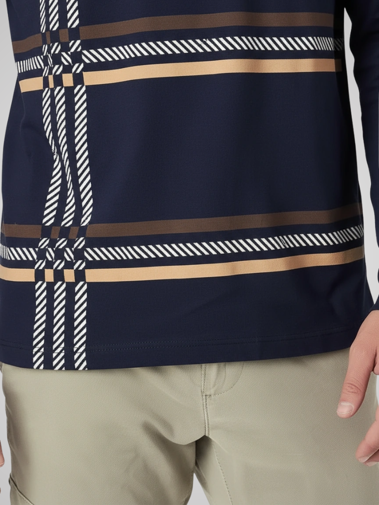Long Sleeve – Heritage Grid – view 4