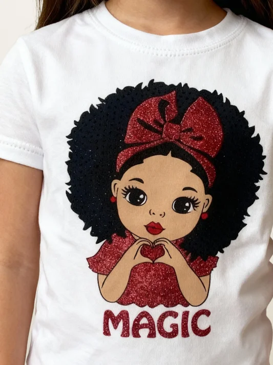 Short Sleeve – Magic Heart – back view