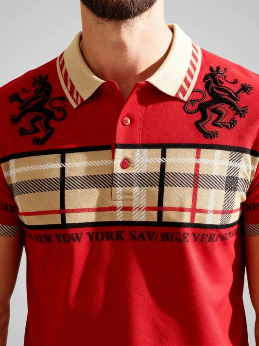 Polo – Twin Pattern – back view